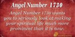 Angel Number 1730 Meaning: Focus on Spiritual Life