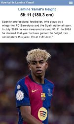 Discovering the Height of Lamine Yamal: a Rising Star in Football