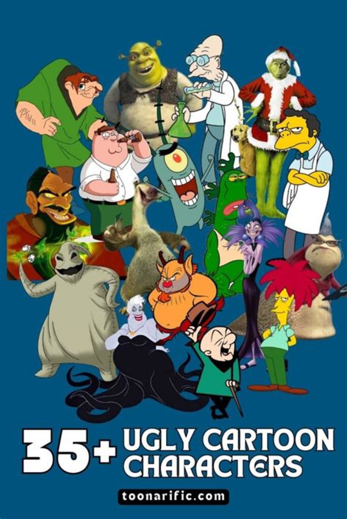Embracing the Charm of Ugly Cartoon Characters
