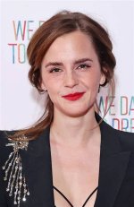 Emma Watson Rocks Peekaboo Bra for We Dare to Dream Premiere Red Carpet |
