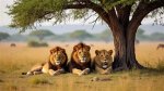 How Female Lions Guard Their Kings