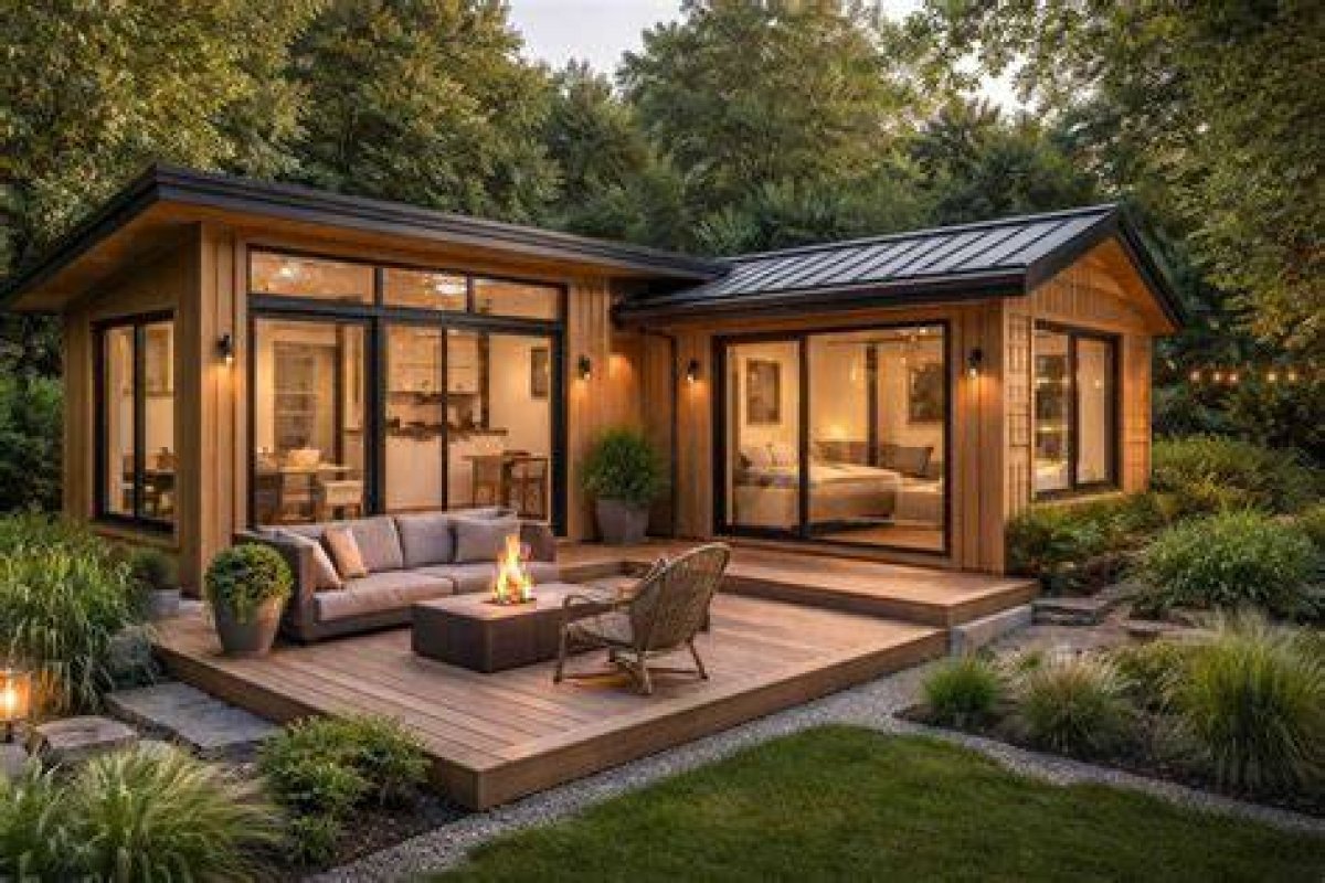 Inside My L-Shaped Tiny Home Built for $10K from Lowe's Sheds