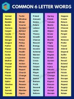 List of 6 Letter Words Starting with 'Ar' ·