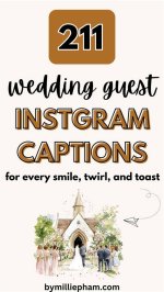 Unique Wedding Guest Photo Captions for Your Special Day